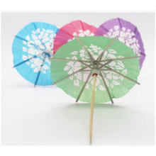 Creative Color Paper Umbrella Fruits Sign/Fruit Cocktail Umbrella